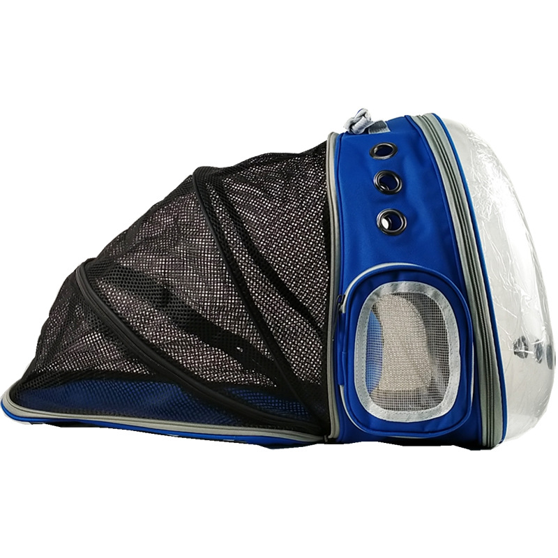 Cat Bag Panoramic Space Capsule Space Bag Pet Bag Portable Backpack Porous Breathable And Light Proof Expandable Cat Bag — image 5