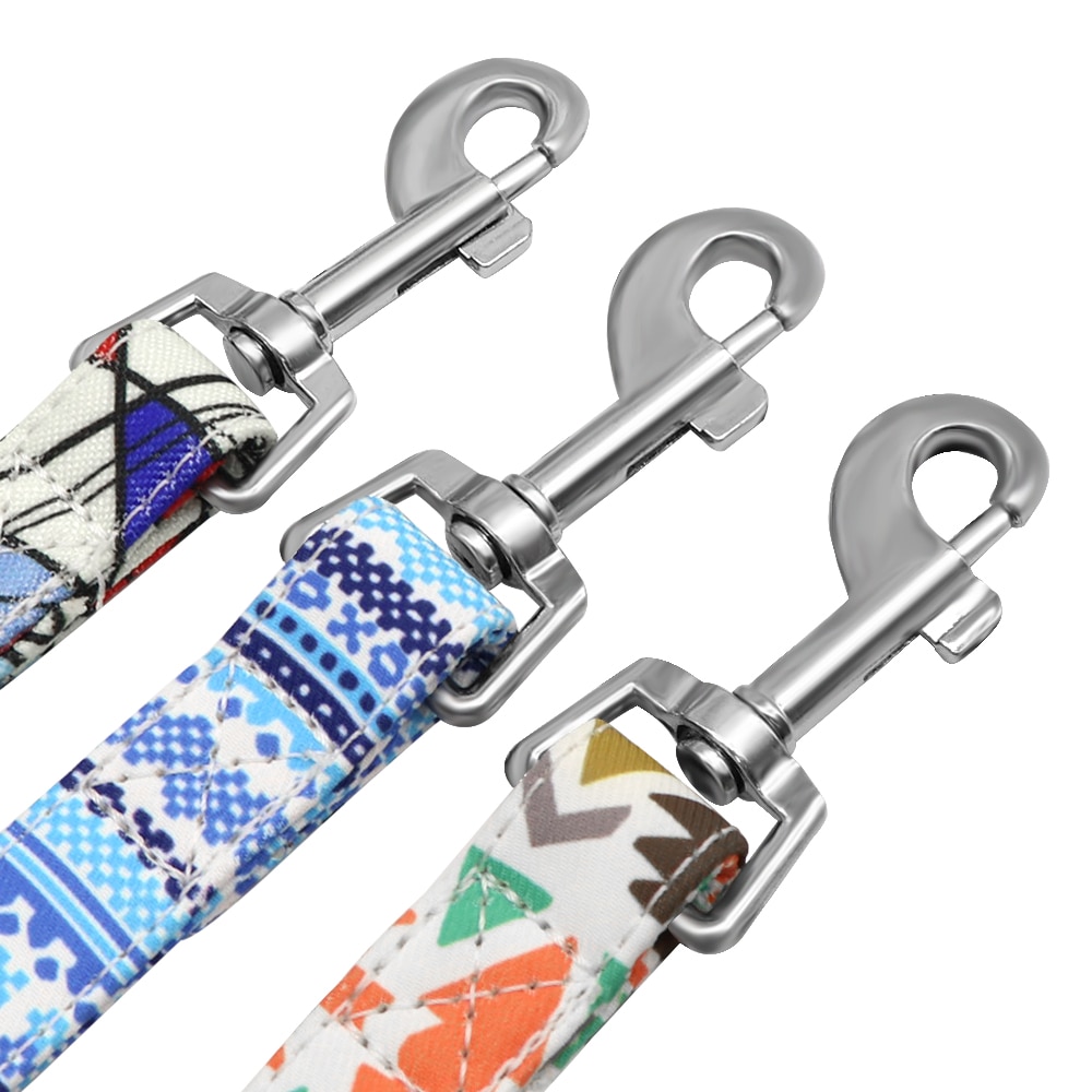 Thick Dog Leash Nylon Rope Printed Dog Cat Leash Pet Leashes Rope Puppy Leads for Outdoor Walking Training Pet Supplies — image 4