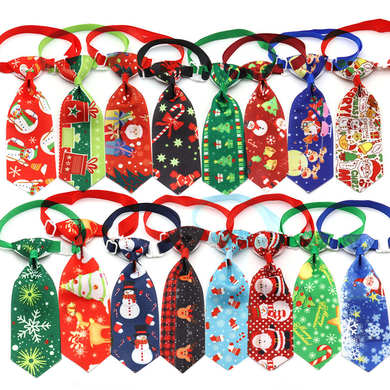 New Christmas Pet Tie Bowtie Pet Supplies Dog Bowtie Accessories — image 1