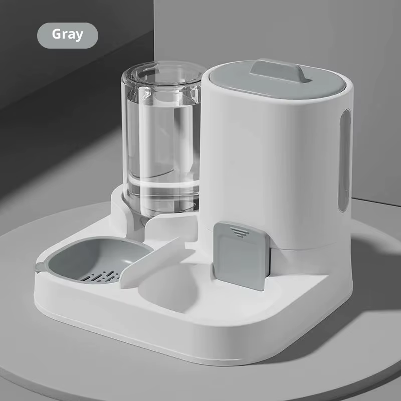 2-in-1 Automatic Pet Feeder & Waterer - Anti-Spill Bowl with Large Capacity Food Storage, Smart Dispenser for Cats Dogs — image 6