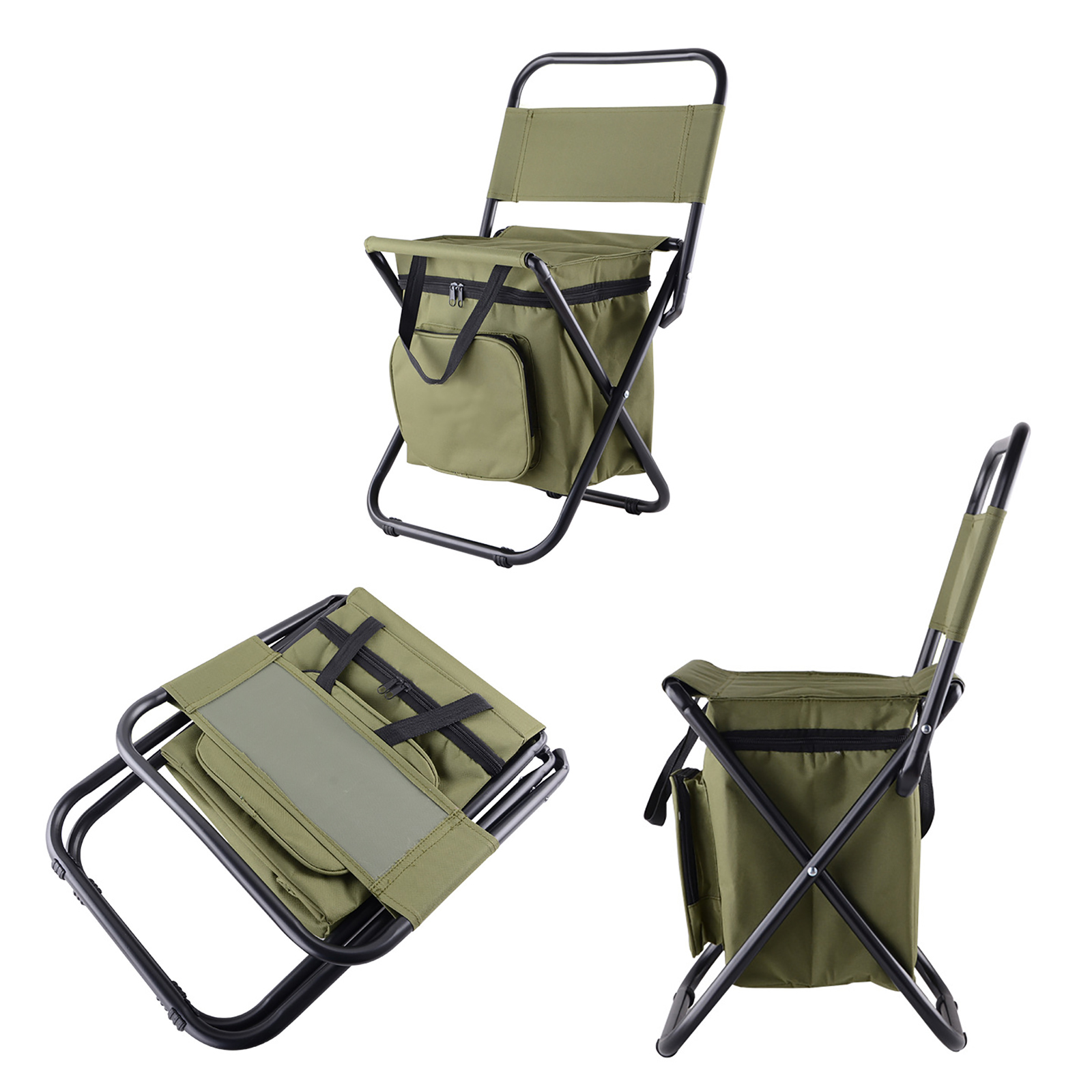Fishing Chair Movable Refrigerator Keep Warm Cold Portable Folding Beach Chair — image 8