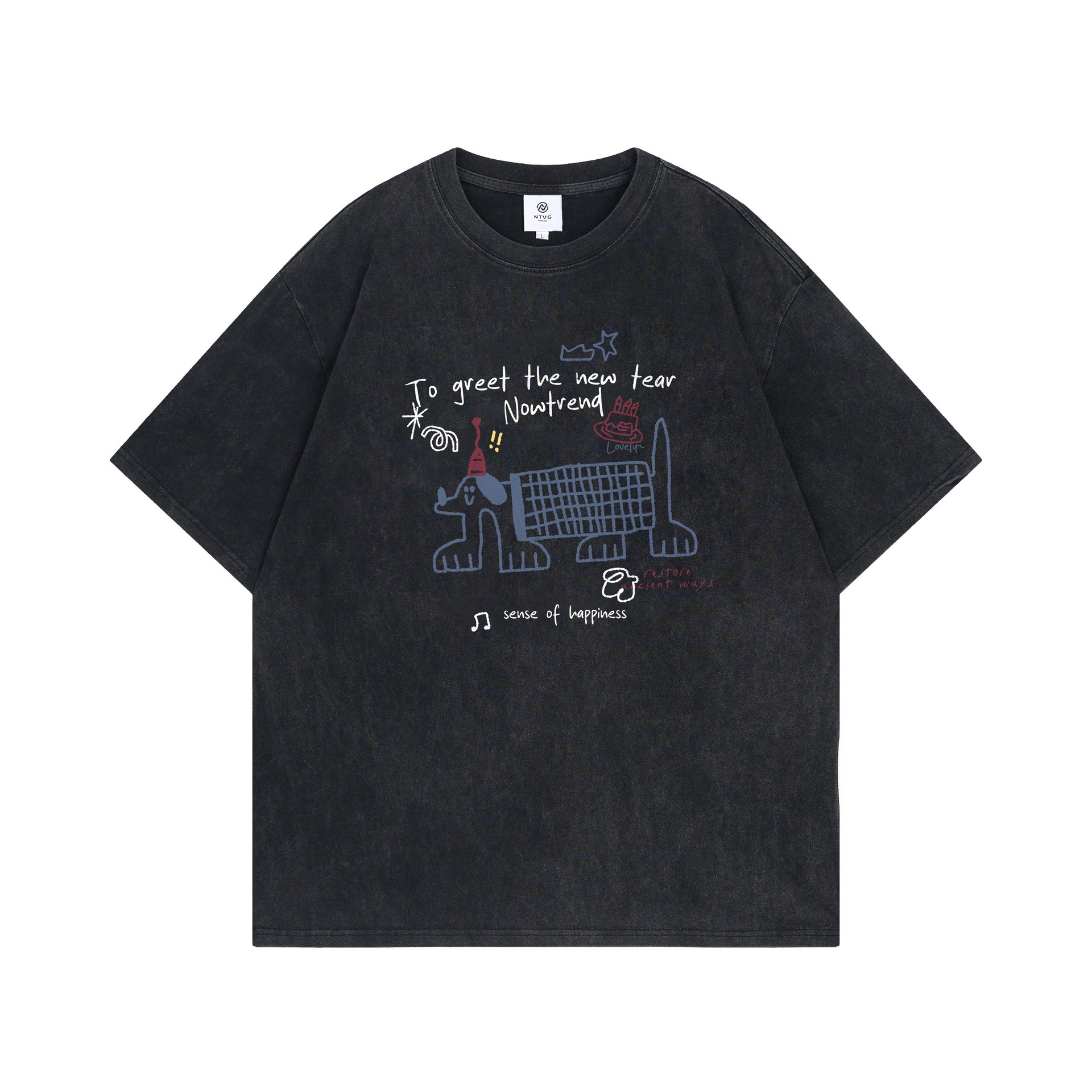Sausage Dog Graffiti Short Sleeve — image 8
