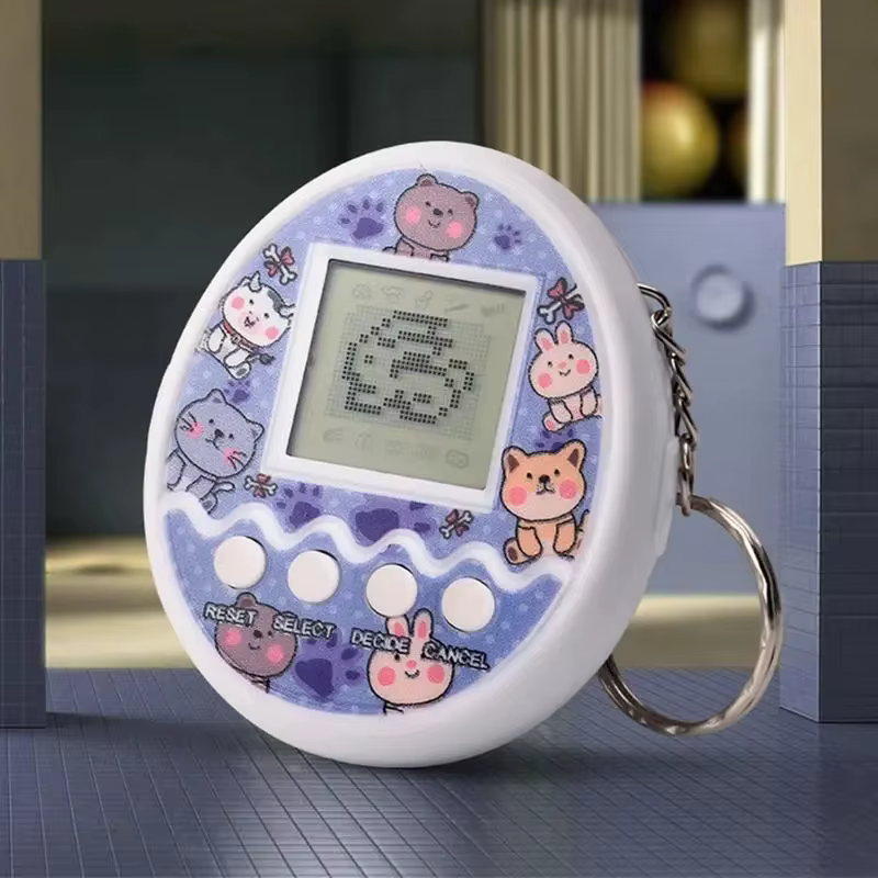Juguetes Electrónicos de Mascotas Virtuales Tamagotchi en Ruso Original Alemán Español Polaco Animales Digitales para Niños Pixel — imagen 4