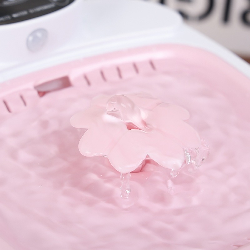 Dispensador de agua para mascotas con carga inalámbrica por inducción, inteligente, con gran capacidad y filtración circulante, para gatos y perros móviles al aire libre — imagen 3