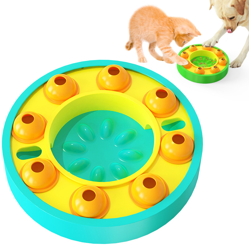 Pet Supplies Puzzle Diet Roulette Cat Puzzle Slow Leak Food Training Dog Toys — image 3