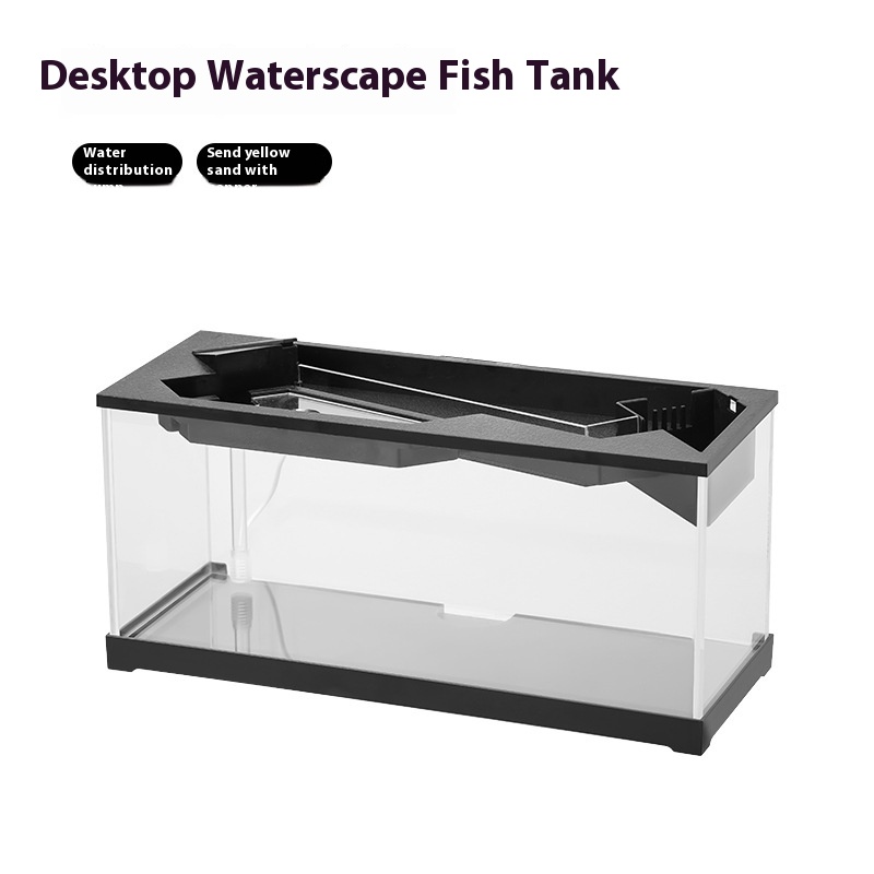 Acuario Todo en Uno de Acrílico con Filtro, Calefacción Circular e Iluminación Integrada — imagen 9