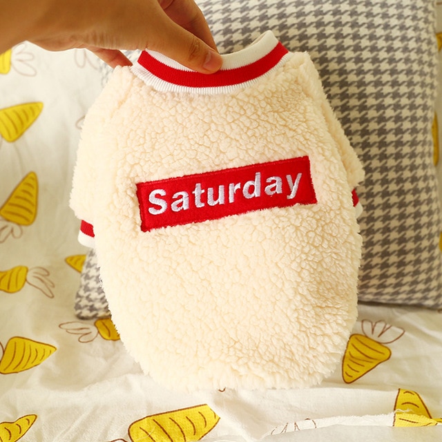 Soft Pet Clothes Dog Saturday Pet Clothes — image 9