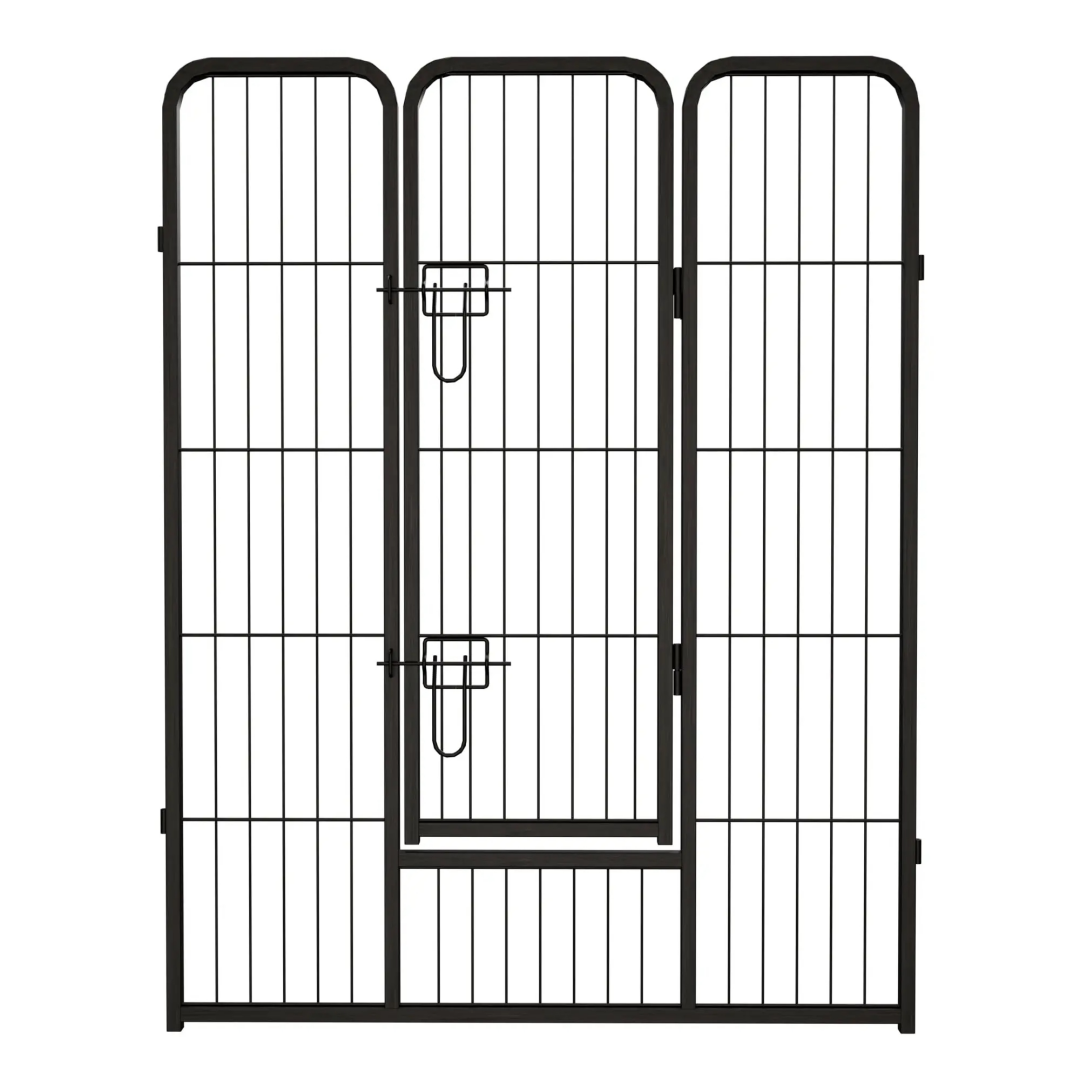 Cubo de Juego para Perros, 40 Pulgadas - 16 Paneles, Corral para Perros Grande/Medio/Pequeño con Puertas Reversibles para Caravana, Camping y Jardín — imagen 8