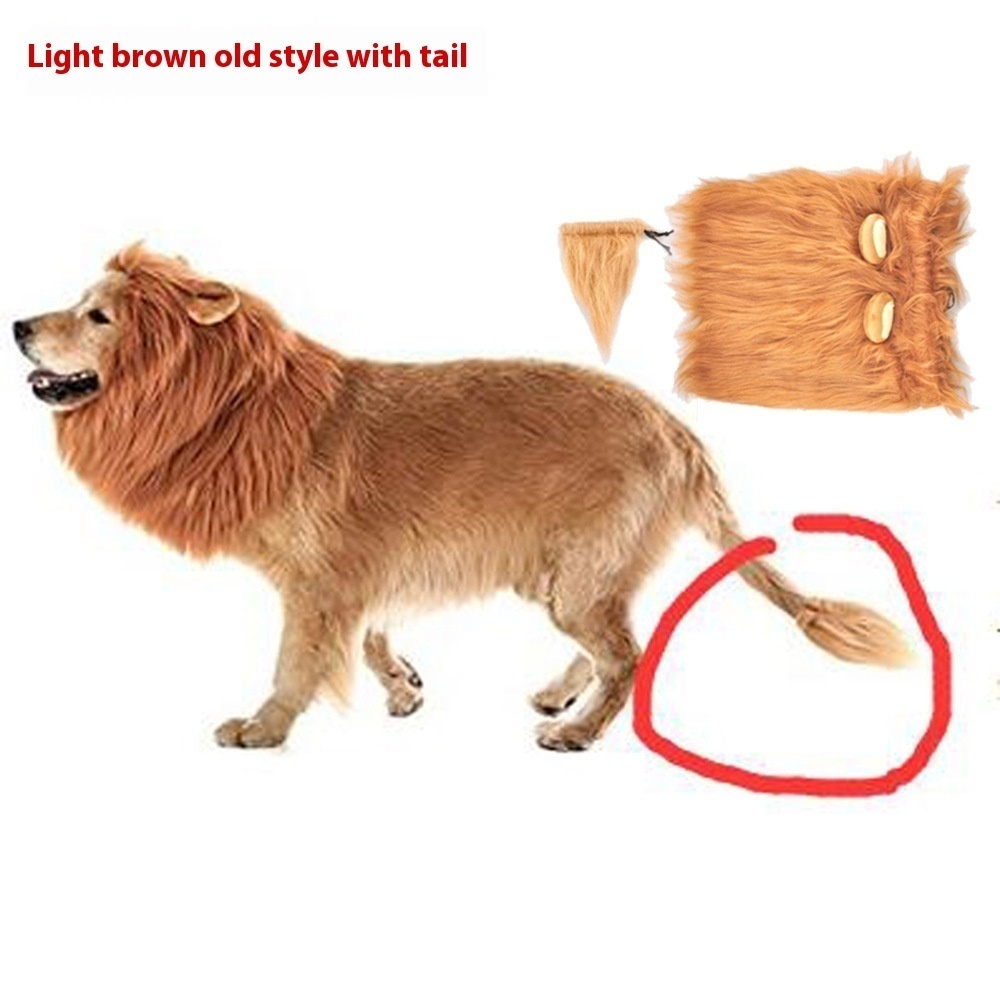 King Of The Jungle Pet Funny Lion Head Cover — image 9