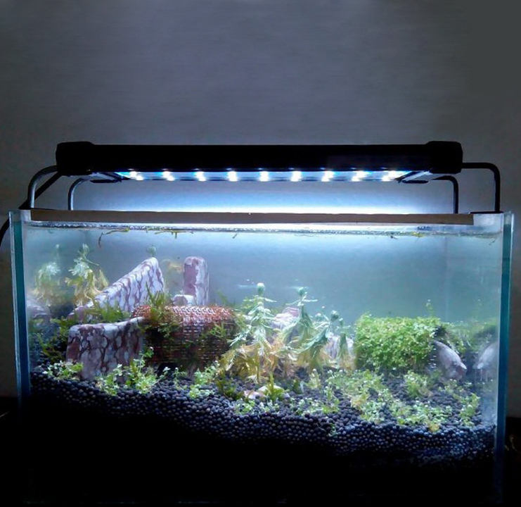 Lámpara de iluminación LED para acuario de peces de agua dulce, luz LED para pecera, suministros para mascotas de acuario — imagen 10