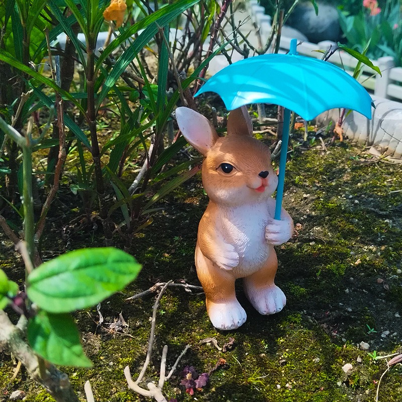 Sombrilla para conejo de jardín — imagen 5
