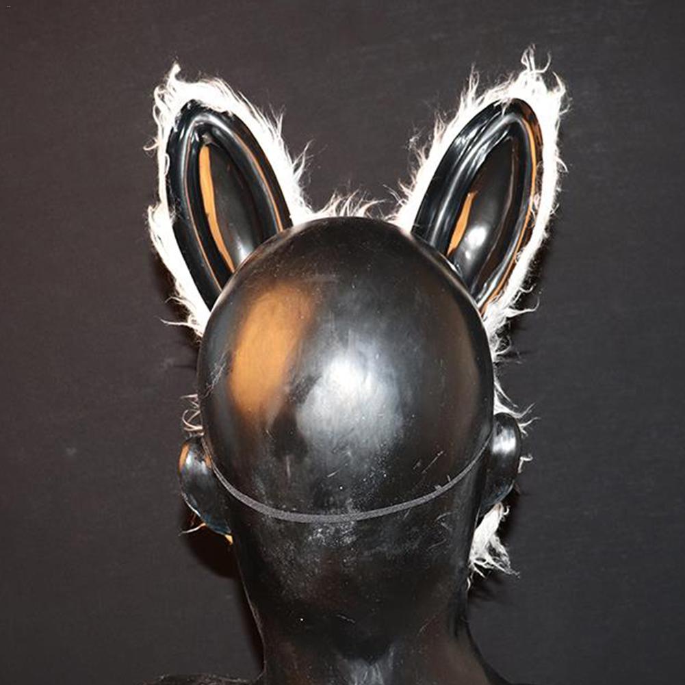Evil Bloody Rabbit Mask Bloody Plush Bear Mask Halloween Horror Masks Masquerade Party Cosplay Masque Easter Props Tricky Mask — image 5