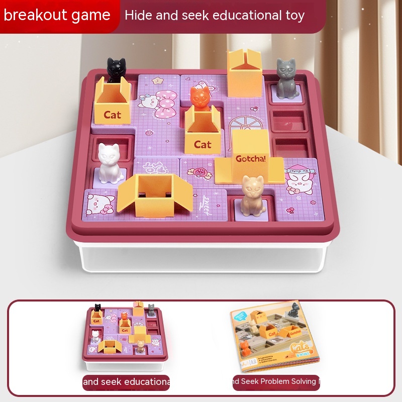 Juego de Mesa para Niños con Gato Escondido en Liquidación — imagen 7