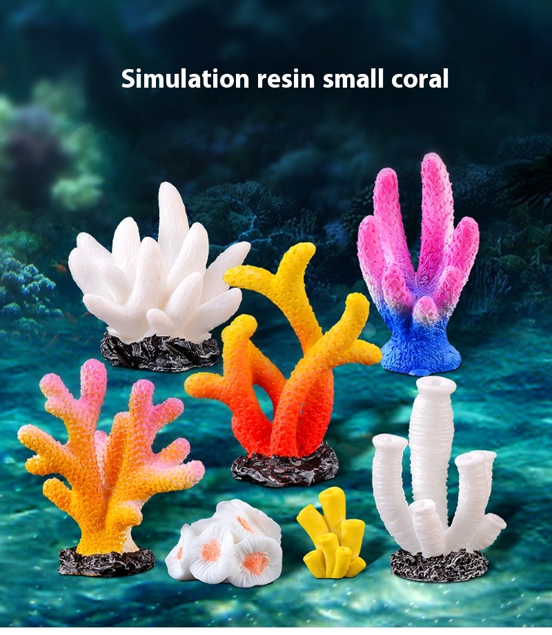 Decoración de Acuario Mini Coral para Tanques Pequeños DIY — imagen 31