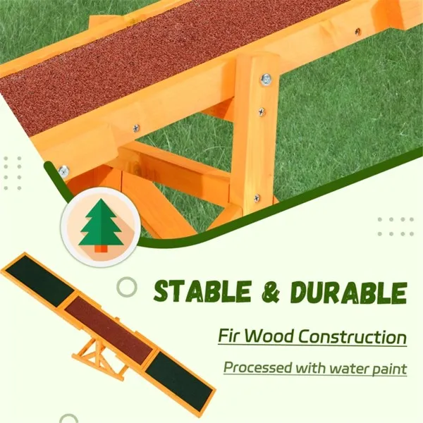Wooden Dog Agility Seesaw — image 5
