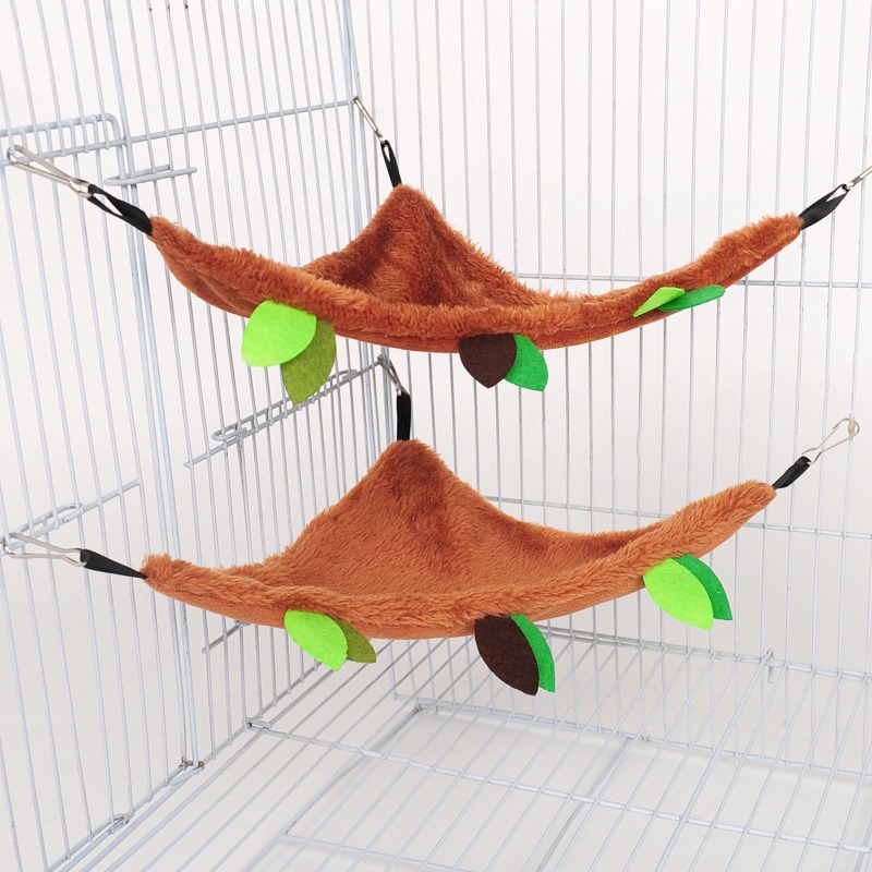 Hamaca para Hámster de Plush Completa de 5 Piezas con Tubo de Cables y Suelo Redondo — imagen 2