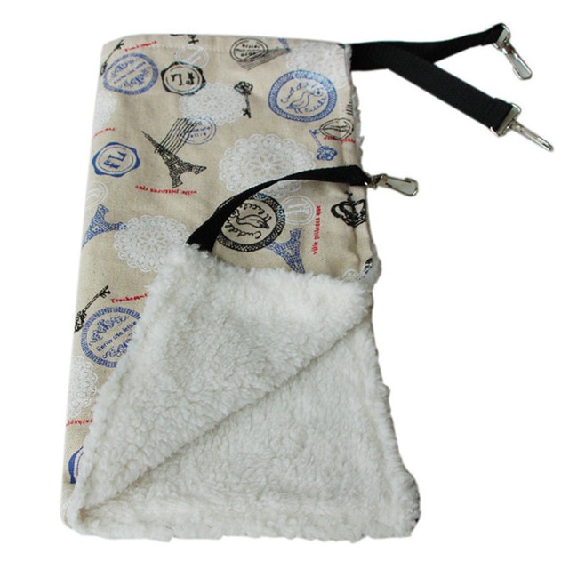 Cama Colgante Suave para Gatos - Manta de Hamaca Caliente para Invierno — imagen 11
