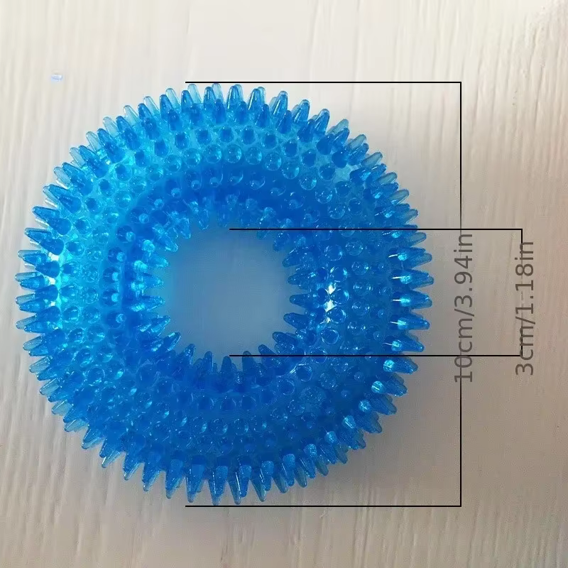 Dog toy sound balls are suitable for pets to resist biting, squeezing, chewing, gripping, and grinding their teeth — image 3