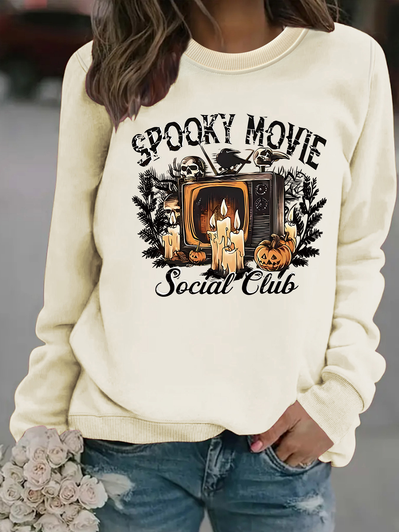 Crow base long sleeved hoodie — image 12
