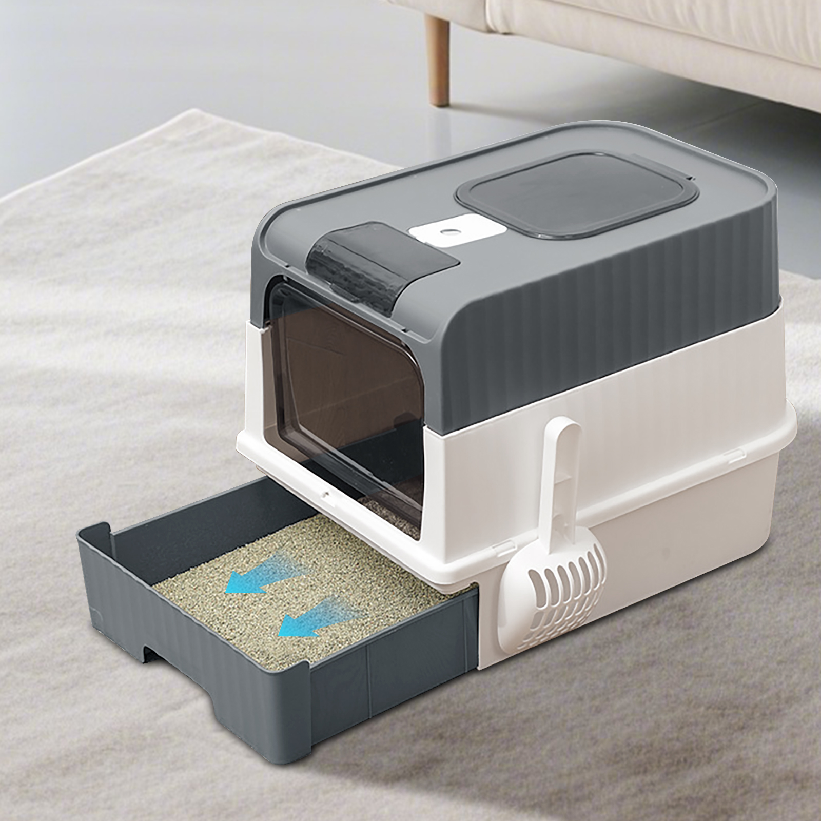Solo Recogida en Tienda - Cubo Mágico para Gatos de Lecho de Arena — imagen 19
