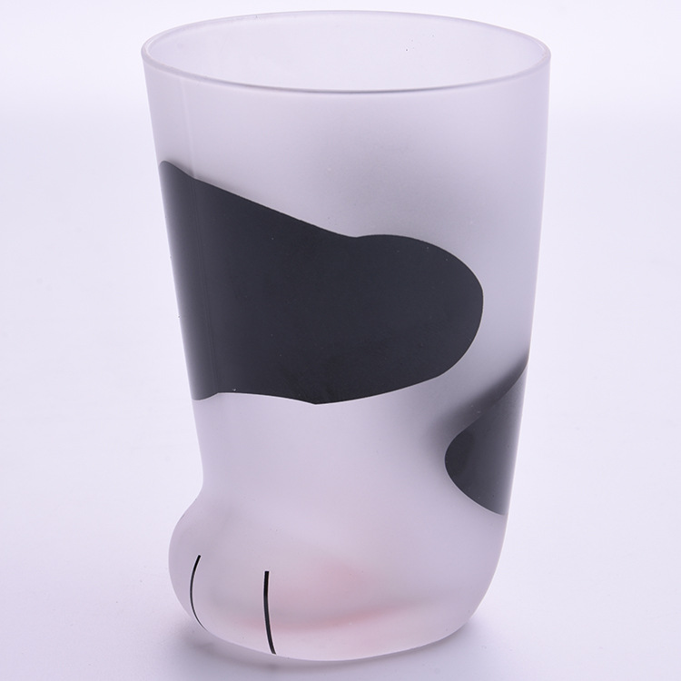 Creative Cute Cat Paws Glass Tiger Paws Mug Office Coffee Mug Tumbler Personality Breakfast Milk Porcelain Cup Gift — image 7