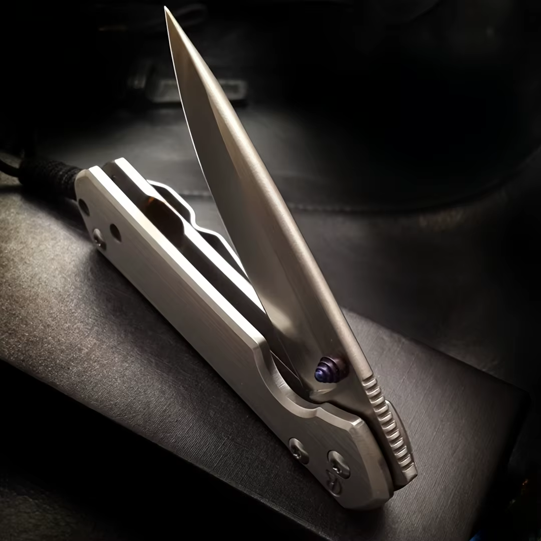 Chris Reeves Folding Knife, Outdoor Multifunctional Knife, Tactical Folding Knife Made of High Hardness Stainless Steel Knives — image 3