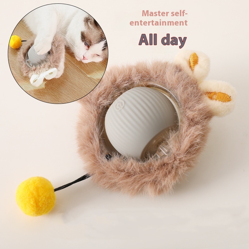 Juguetes para Gatos - Bola Rodante Divertida Relajación de Mascotas — imagen 1