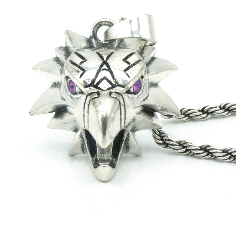 Cadena de Collar de Animal Salvaje con Piedras de Rhinestones Plateadas y Doradas — imagen 15