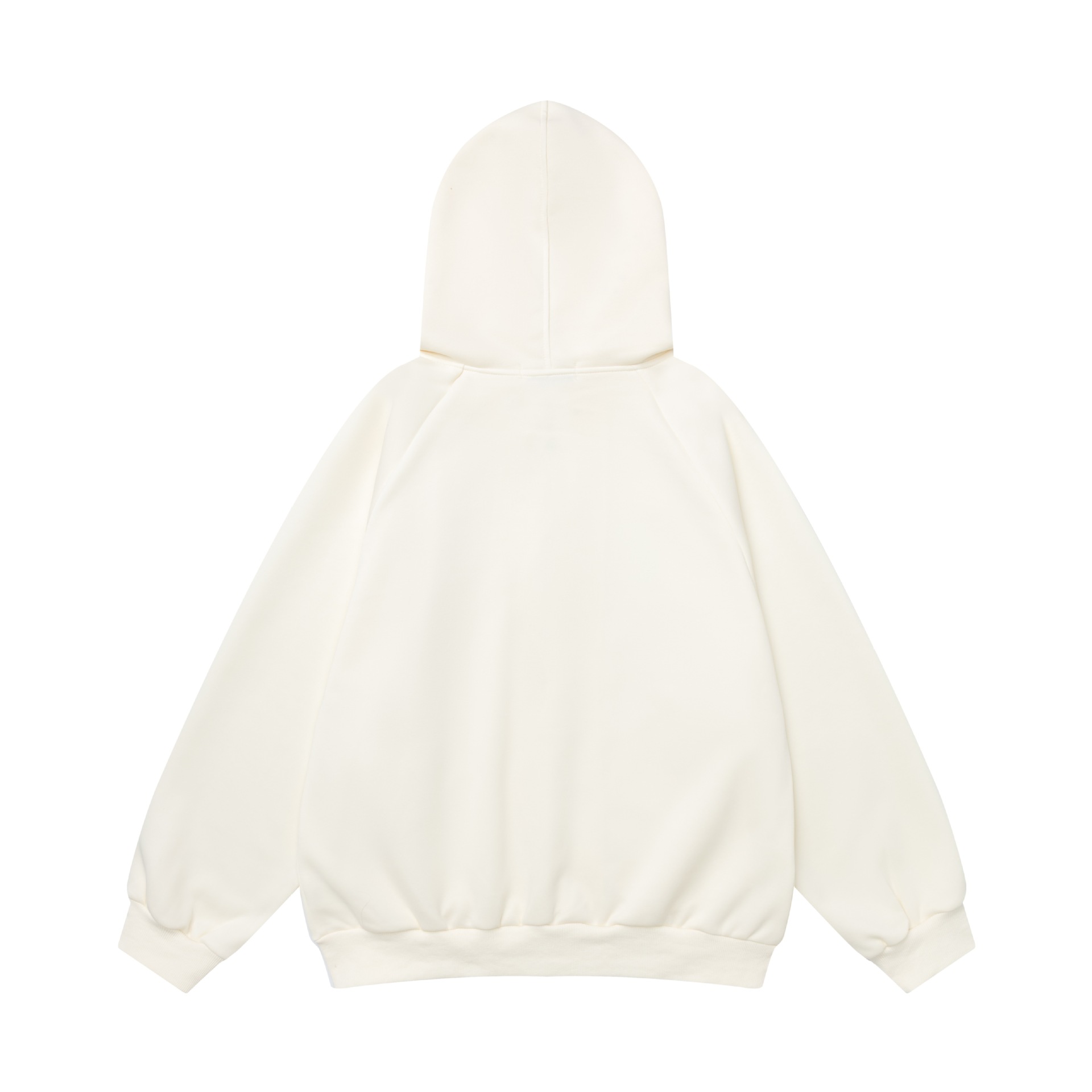 Full printed kitten contrasting hooded sweatshirt — image 3