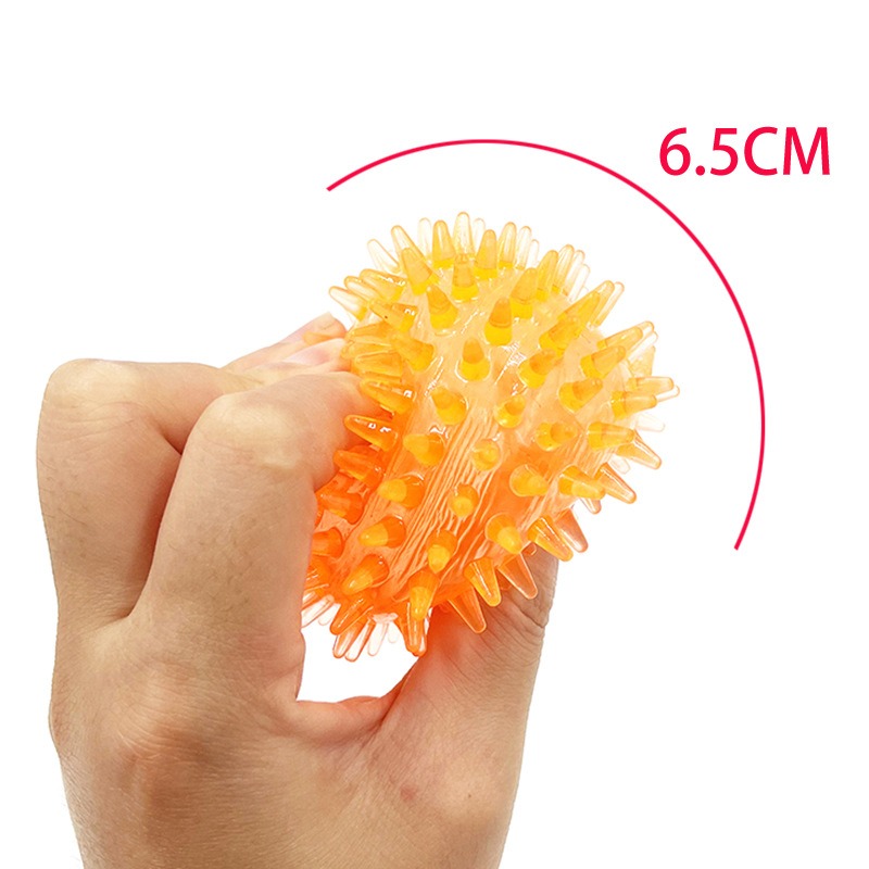 Dog voice toy prick ball small dog pet TPR grinding toy ball — image 6