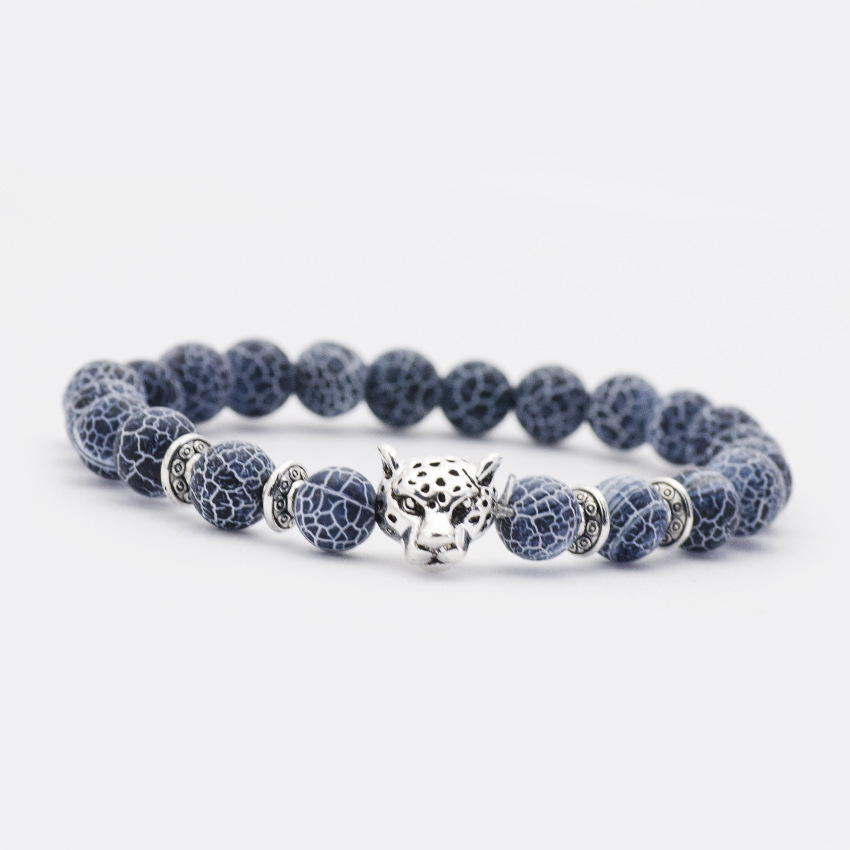 Natural Stone Owl Head Yoga Bracelet — image 18