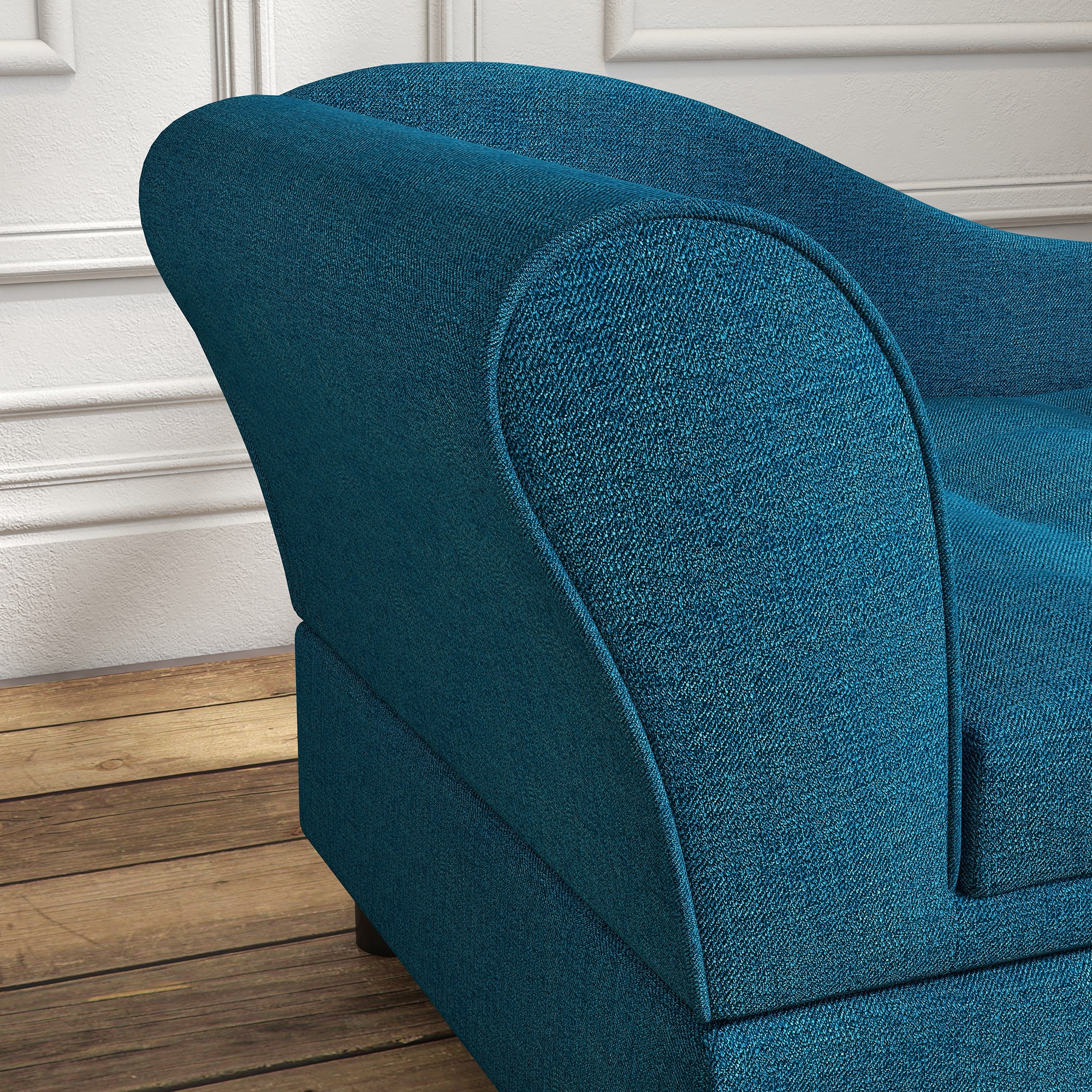 Pet Sofa Dog Sofa for Small Dogs with Storage, Dark Blue — image 3