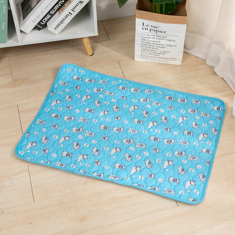 Water Absorbing Pet Urine Pad Skid Resistant Easy Drying Cat Training Pad Washable Reusable Pet Urine Pad — image 5