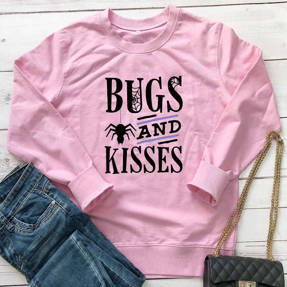 Spider print round neck long sleeved sweatshirt — image 7