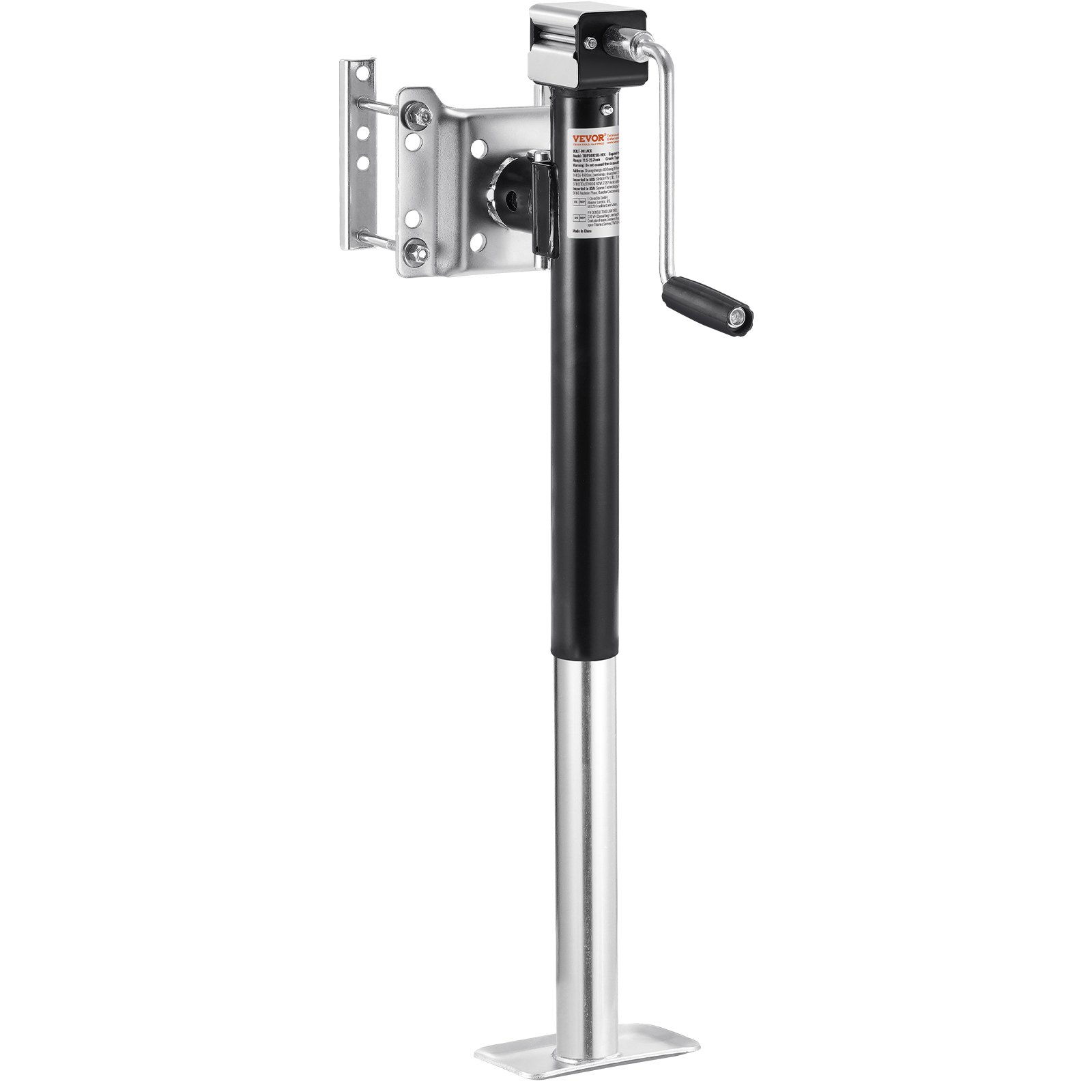 Trailer Jack, 5000 Lbs Dynamic Load Capacity, Heavy Duty Swivel Bolt-on Trailer Jack, 14.3" Lift Trailer Jack Stand With Handle For RV Trailer, Horse Trailer, Utility Trailer, And Yacht Trailer — imagen 1