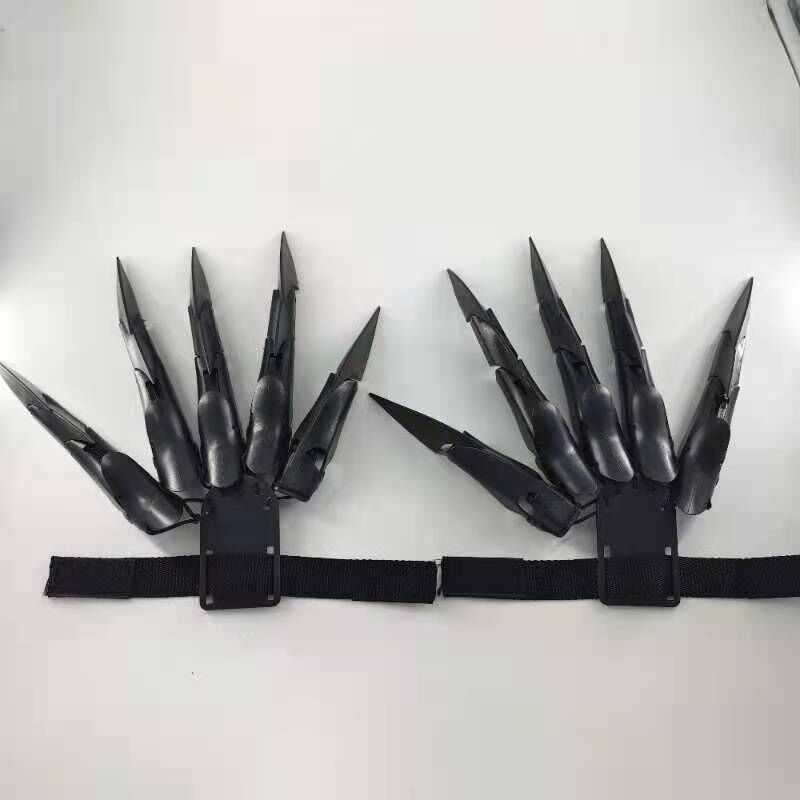 Garras de Dragón Negro - Manos Flexibles y Cambiables para Juegos de Halloween, Accesorios de Terror y Fantasía — imagen 4