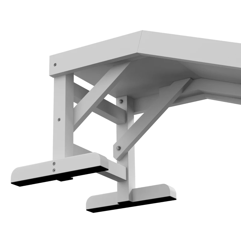 PawHut Pet Ramp For Dogs & Cats With Non-Slip Carpet, White — image 6