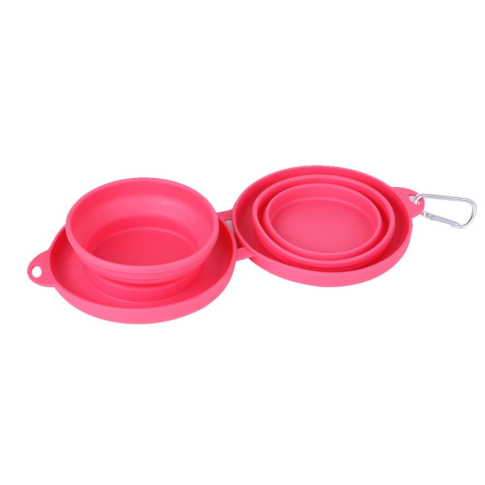 Bolsa de Alimento Portátil para Perros doble Comedor Exterior — imagen 3