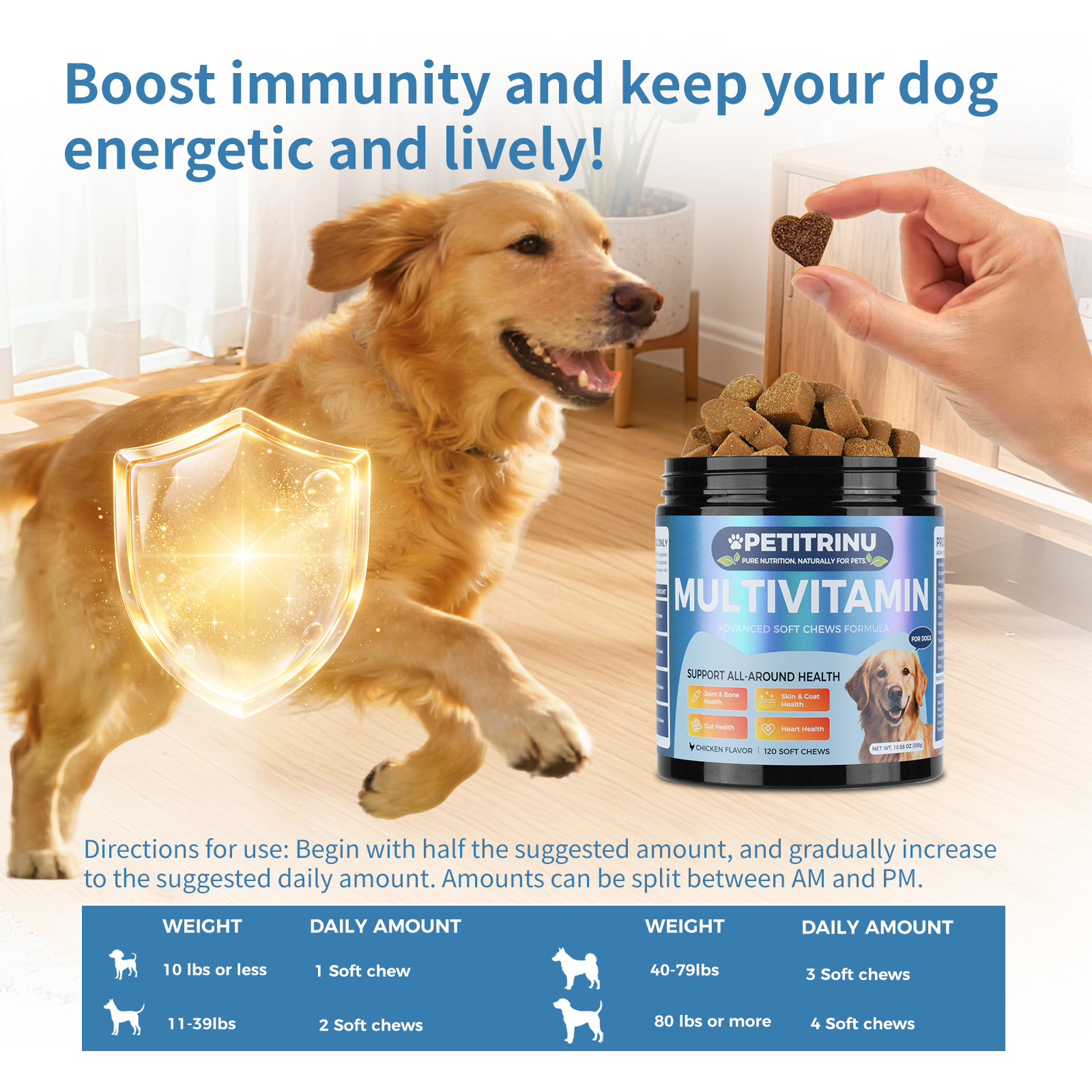 Solo Recogida en Tienda - Diversas Vitaminas para Perros — imagen 3