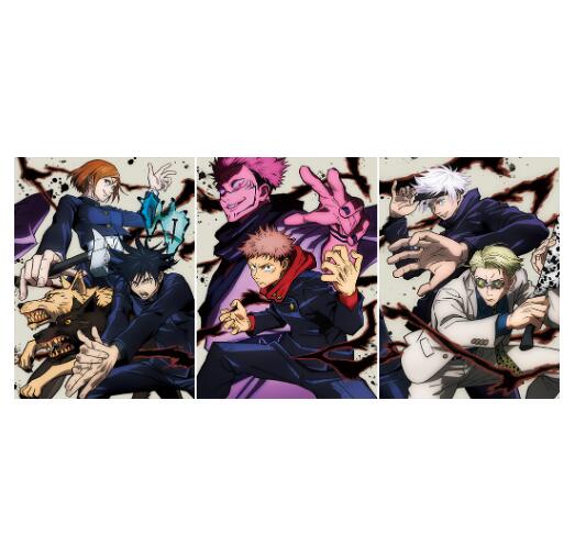 Anime Gradient Poster 3D Stereo Painting Changing Picture Anime PET Raster Painting — image 2