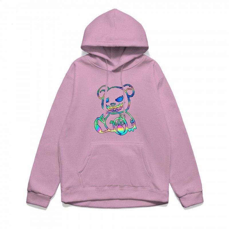 Bear Hoodie Street Trendy Brand Hooded Sweatshirt Casual Loose Fit — image 15