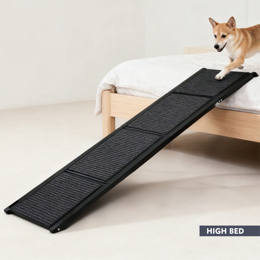Dog Ramp For Car 71 Long 19.5 Wide Portable Dog Ramps For Large Dogs With Non-Slip Rug Surface Dog Car Ramp For SUV Car Truck, Folding Dog Ramp Up To 250LBS — imagen 6