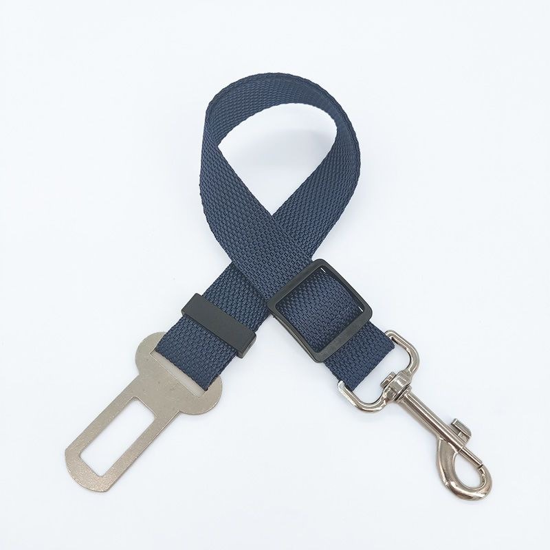 Productos para mascotas, cinturón de seguridad automático ajustable, correa de tracción, cinturón fijo de seguridad para perros en el auto — imagen 1