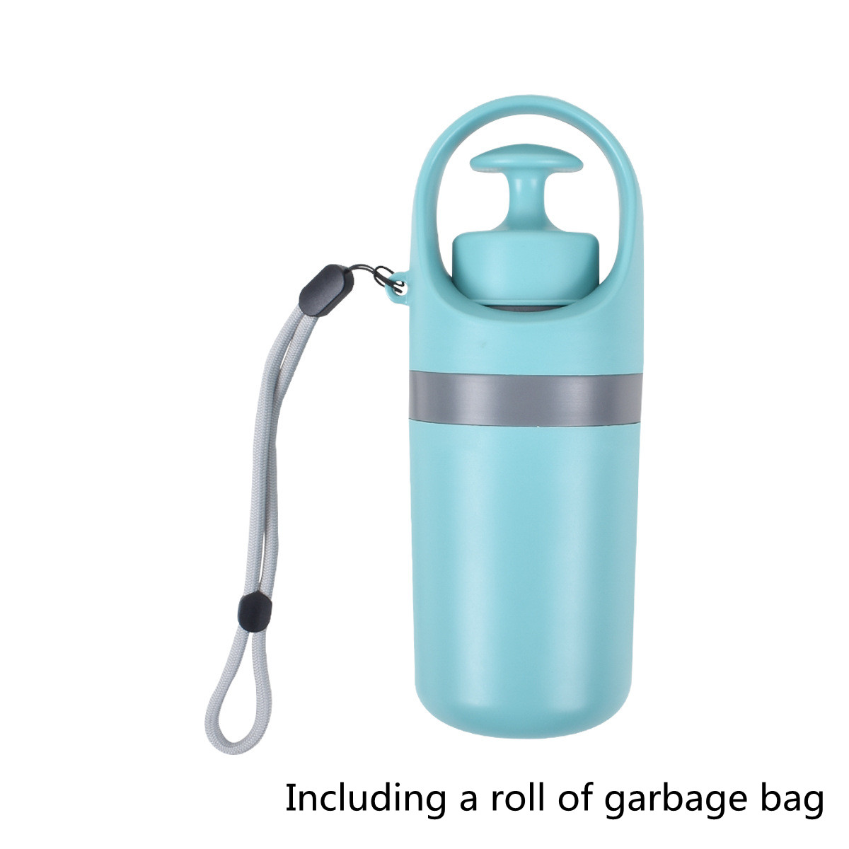 Soplador Portátil Ligero de Heces Caninas con Dispensador Integrado de Bolsas para Recoger Excrementos de Perros con Ganchos de 8 Patas — imagen 16