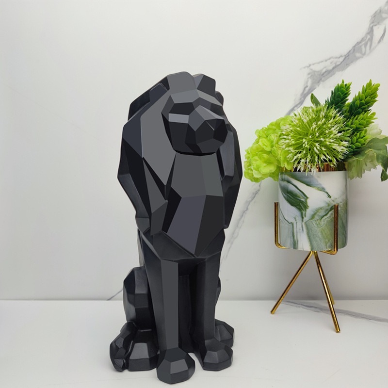 Resina creativa para decoraciones geométricas de leones en resina — imagen 2