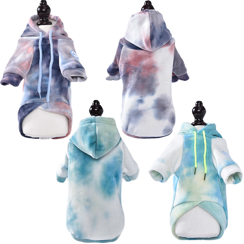 Ropa de Invierno para Perros con Pelo Plush, Chaqueta con Capucha para Gatos y Perros Pequeños — imagen 1