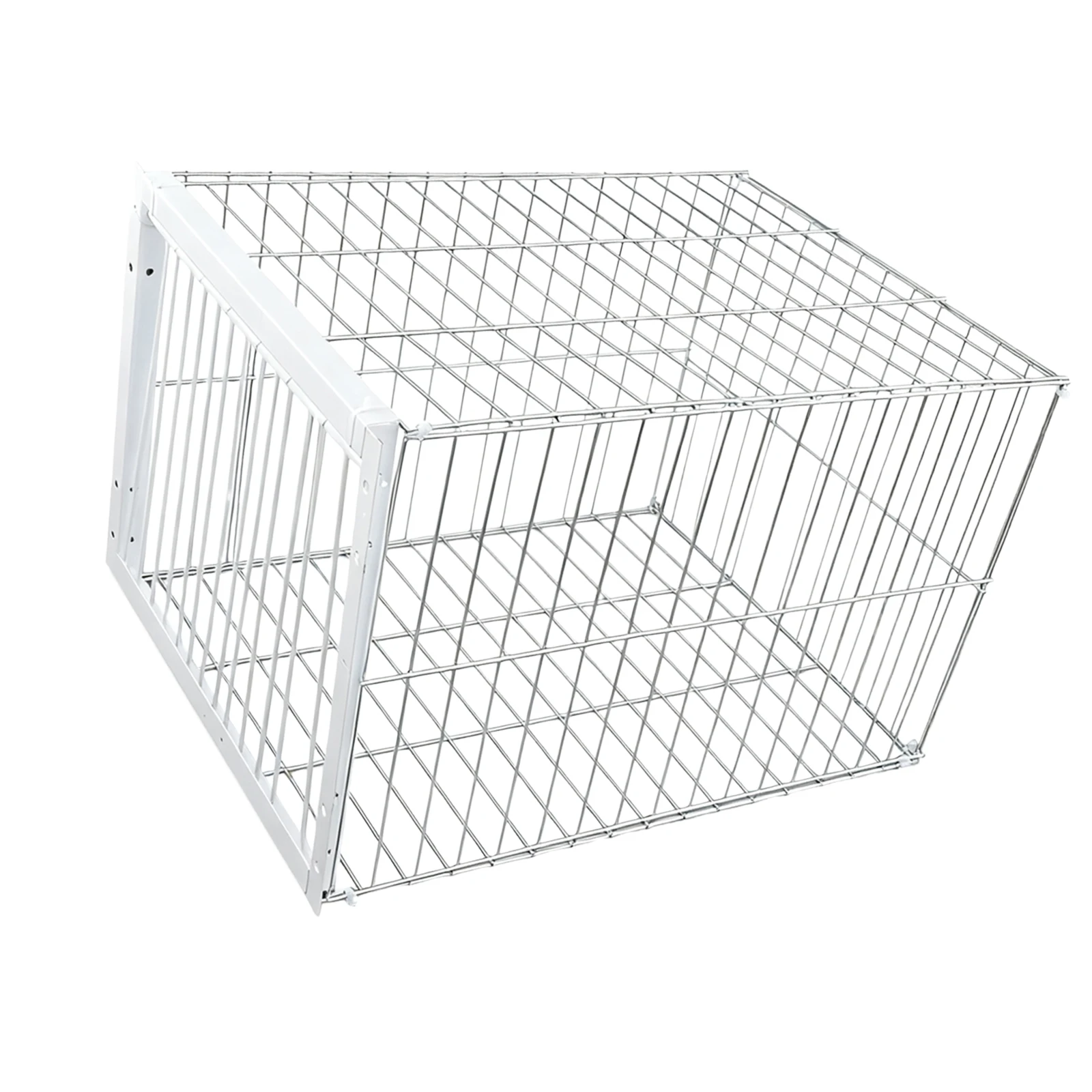 Caja de Trampa para Aves Portátil Auto Resistente al Ruido para Palomas y Animales Grandes Caja de Coopera Metálica para Granjas — imagen 1