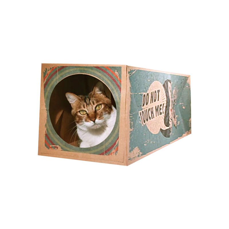 Kraft Paper Cat Nest Tent Cat Toy Tunnel — image 9