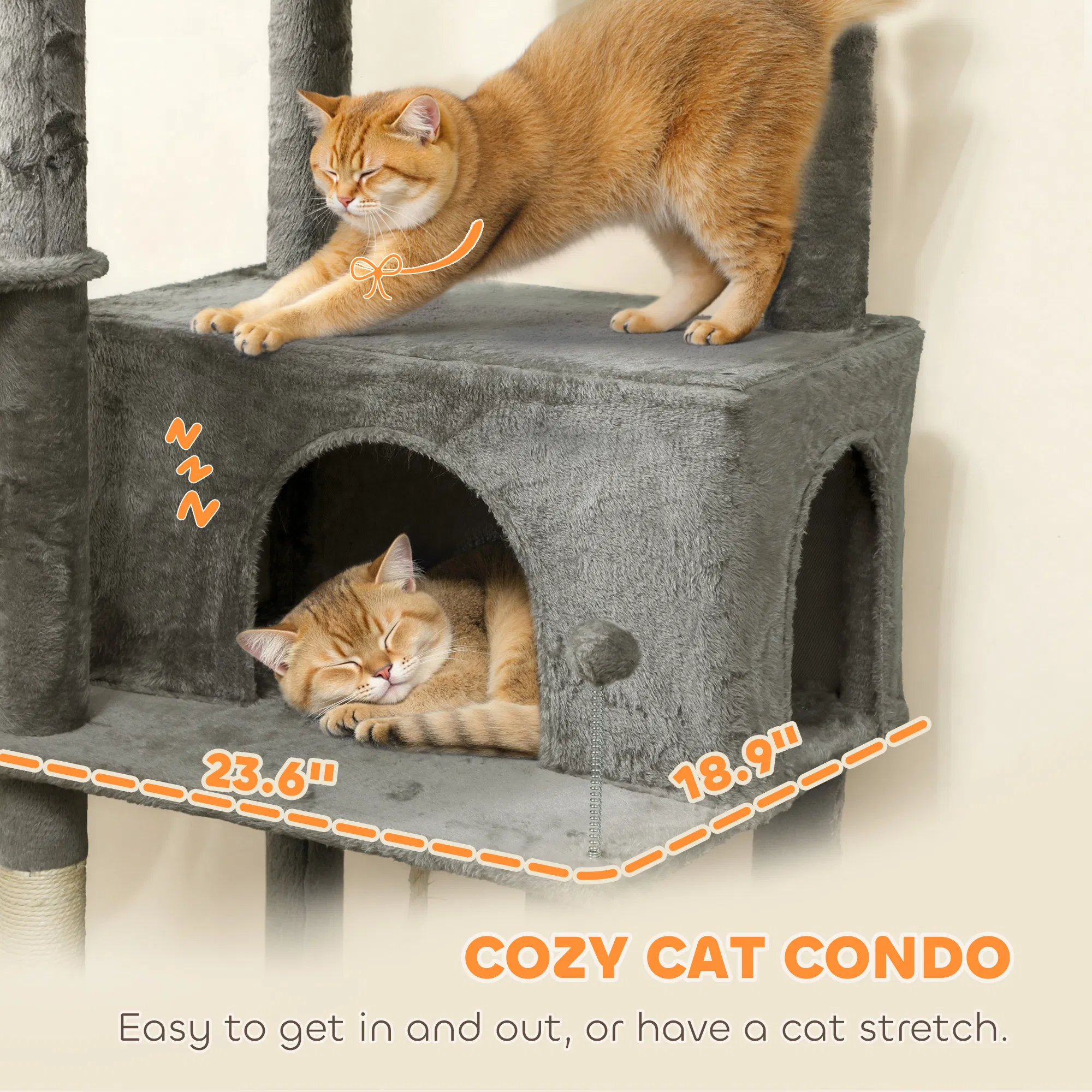 Multi-Level Cat Tower — image 7