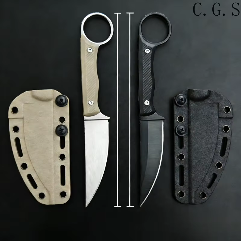 Speedgoat Fixed Blade Outdoor Straight Knife Nylon Wave Fiber Handle EDC Outdoor Hunting Survival Portable with Kydex Knives — image 2